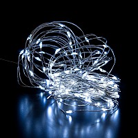 Гирлянда Нить Eurosvet Роса 400-008 белый