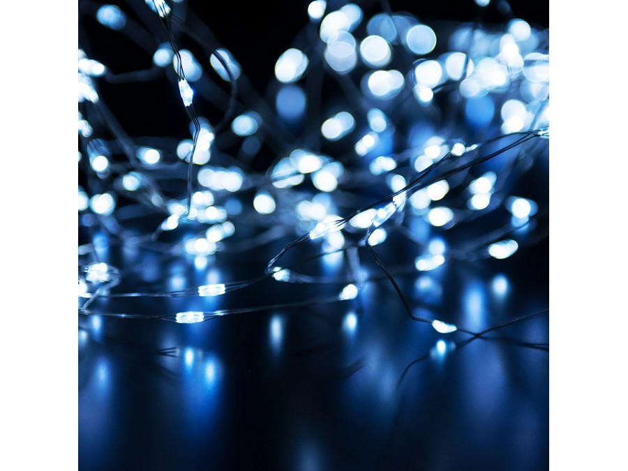 Гирлянда Супернить Eurosvet 400-009 400-009 белый 10 м IP20