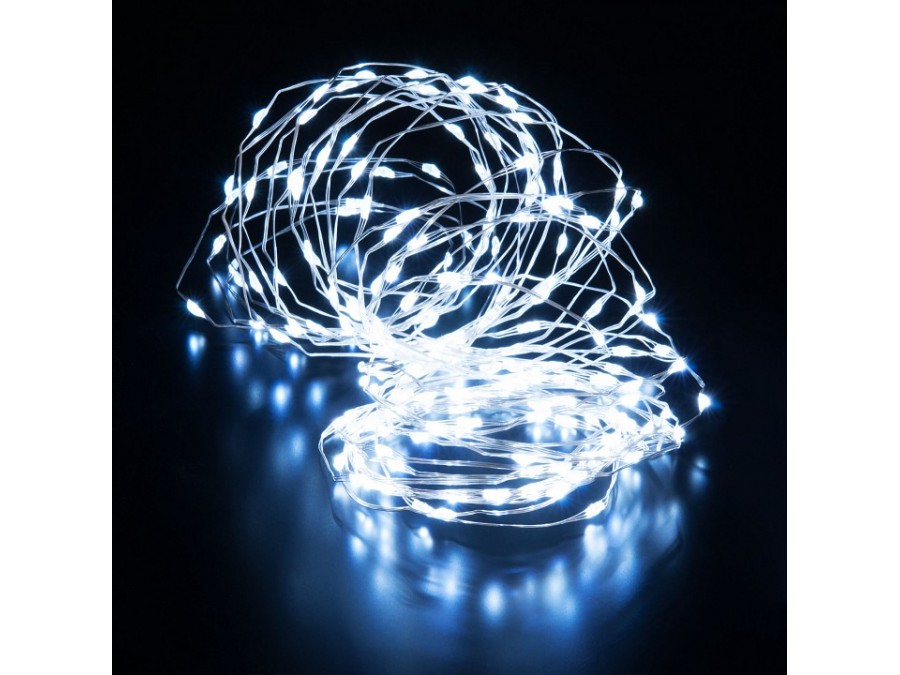 Гирлянда Супернить Eurosvet 400-009 400-009 белый 10 м IP20