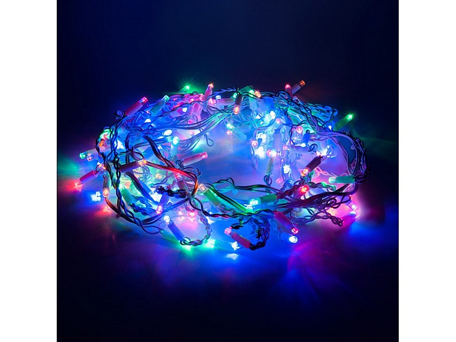 Бахрома световая Eurosvet 100-101 100-101 мульти с эффектом мерцания 3*0,6м IP65