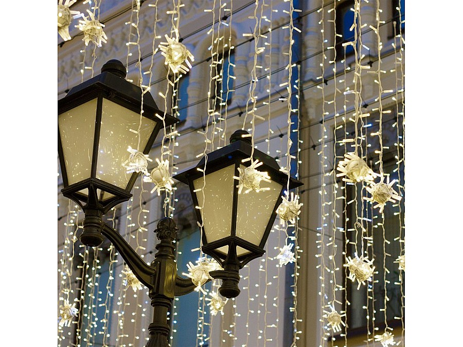 Гирлянда Нить Eurosvet 400-101 400-101 белый