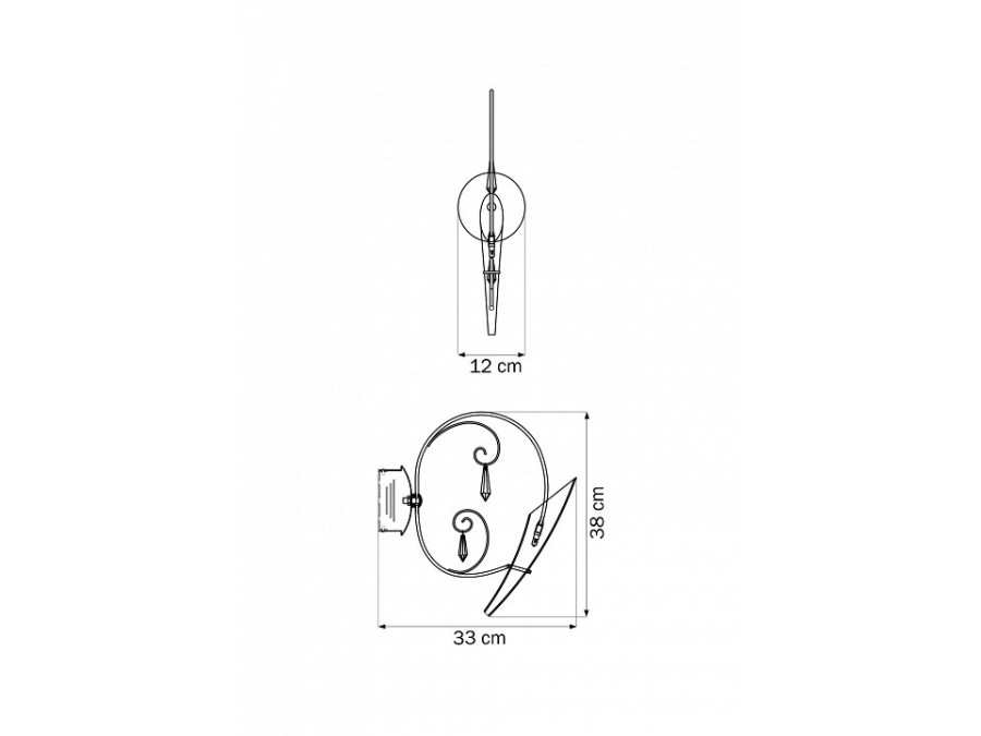 Бра Lightstar Scarabeo 755614
