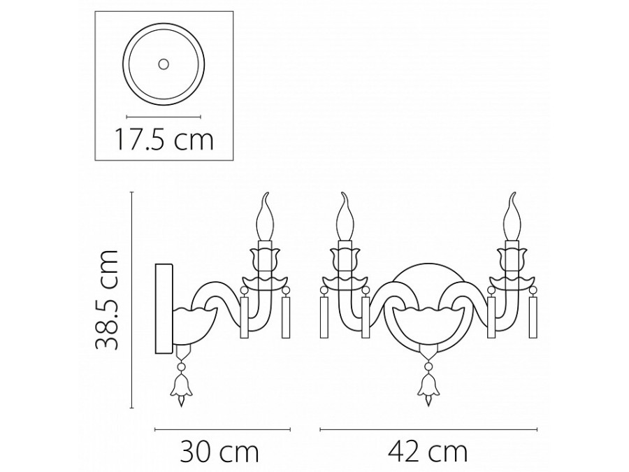 Бра Lightstar Campana 716624