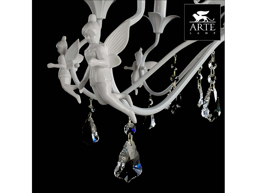 Подвесная люстра Arte Lamp Angelina A5349LM-8WH