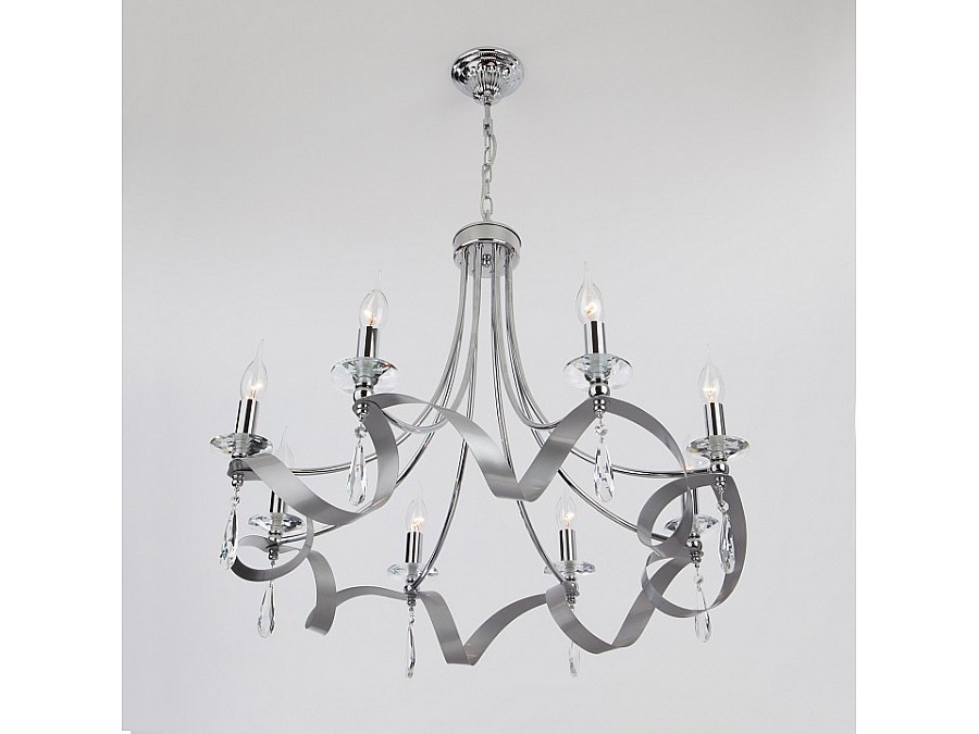 Подвесная люстра Eurosvet Adelia 60064/8 хром