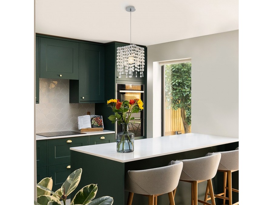 Подвесная люстра Escada EXQUISITE 2107/1S Chrome