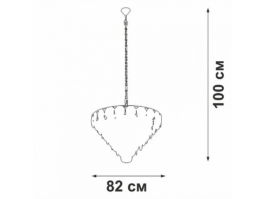 Подвесная люстра Vitaluce V58340 V58340-8/25