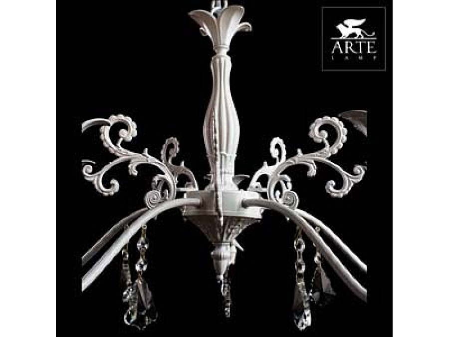 Подвесная люстра Arte Lamp Angelina A5349LM-5WH