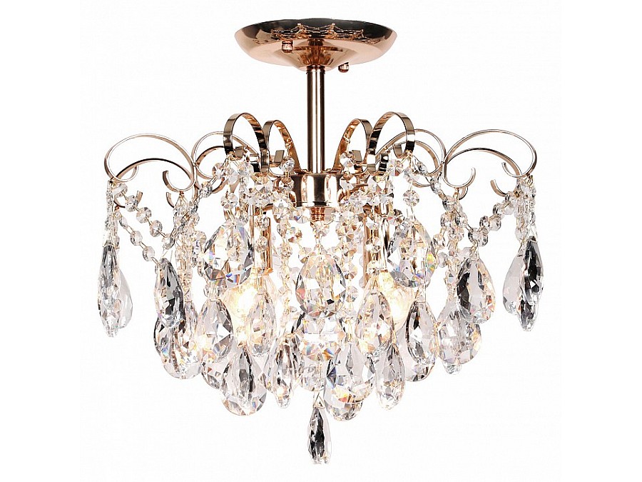 Люстра на штанге Escada Crown 1113/4PL Gold