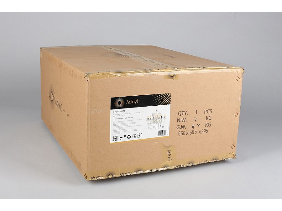 Подвесная люстра Aployt Emmanuel APL.628.03.06