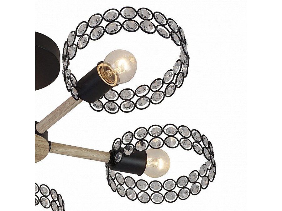 Люстра на штанге Escada Banjo 679/5P Black