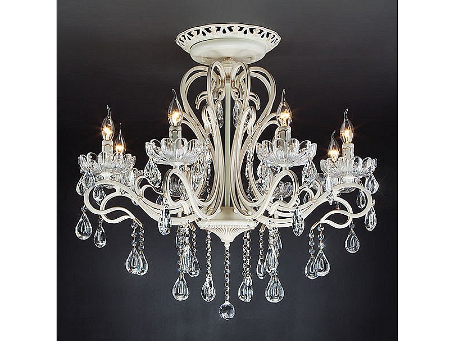 Потолочная люстра Eurosvet Etna 12205/8 белый Strotskis