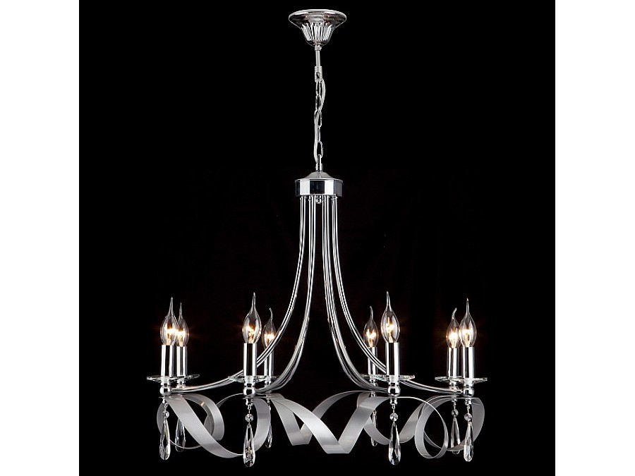 Подвесная люстра Eurosvet Adelia 60064/8 хром