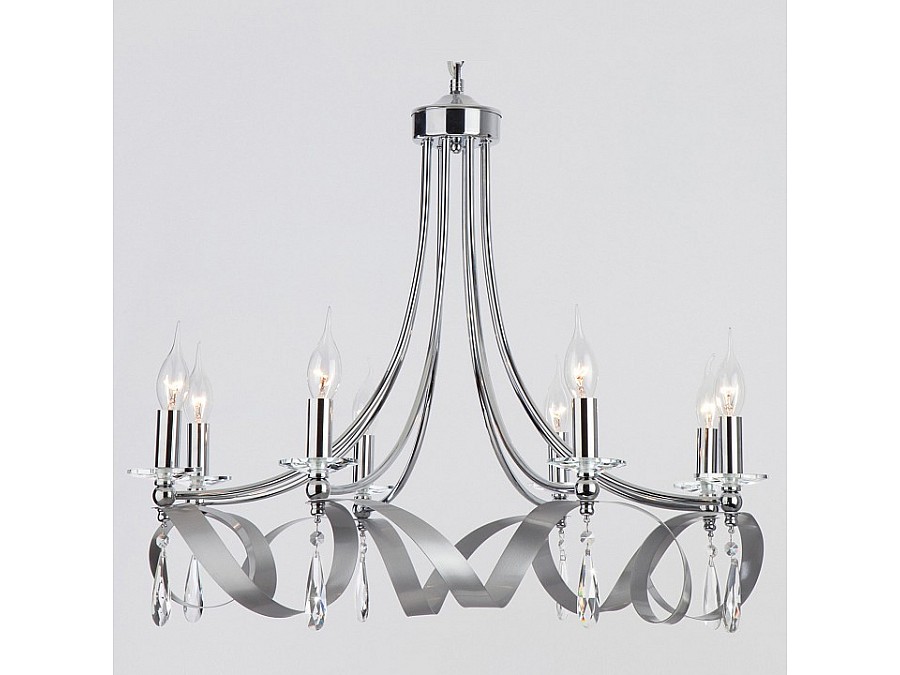 Подвесная люстра Eurosvet Adelia 60064/8 хром
