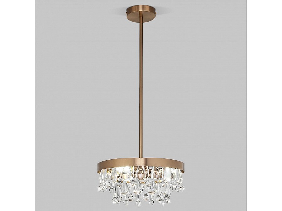 Люстра на штанге Eurosvet Sophie 60165/3 латунь