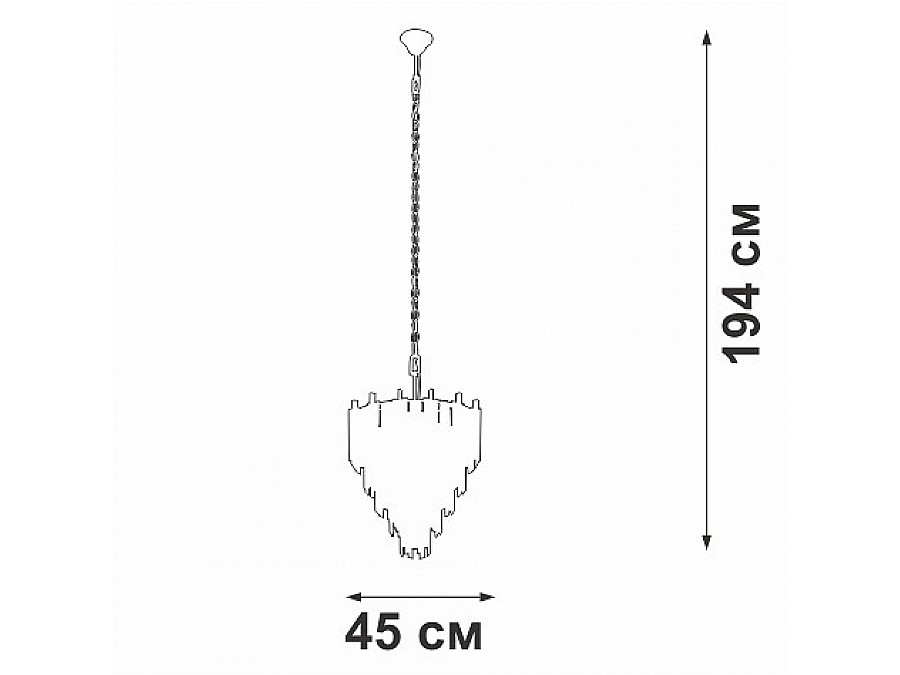 Подвесная люстра Vitaluce V58560 V58560-8/10