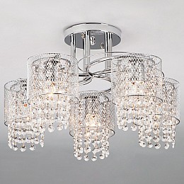 Люстра на штанге Eurosvet Bonnie 30137/5 хром