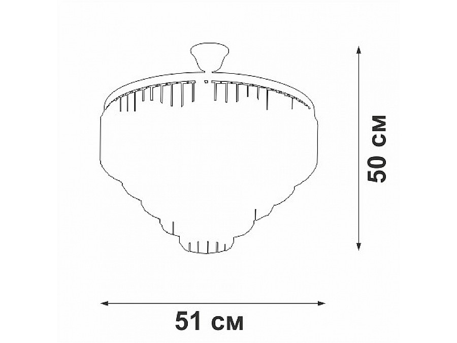 Люстра на штанге Vitaluce V58250 V58250-8/8