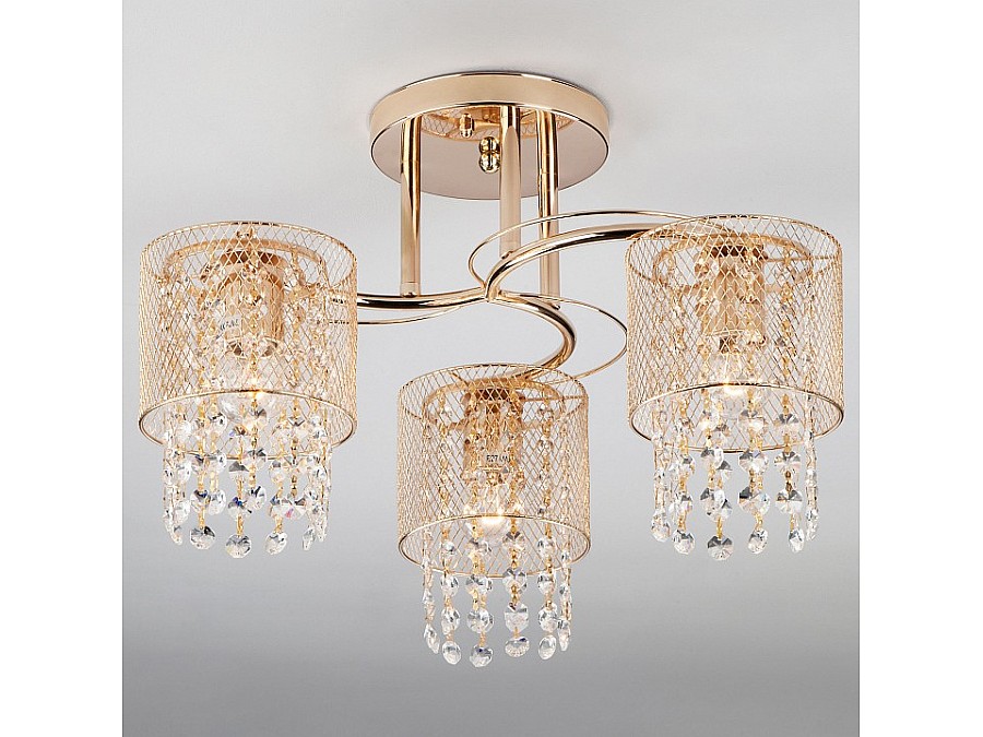 Люстра на штанге Eurosvet Bonnie 30137/3 золото