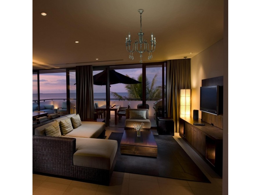 Подвесная люстра Citilux Рига CL437181