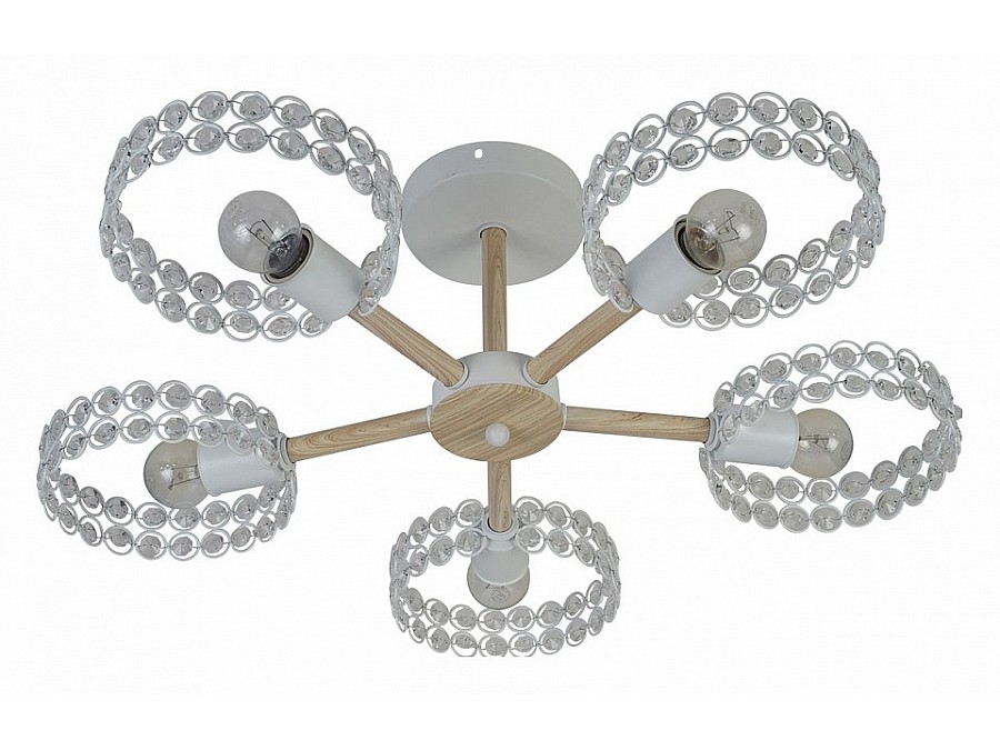 Люстра на штанге Escada Banjo 679/5P White