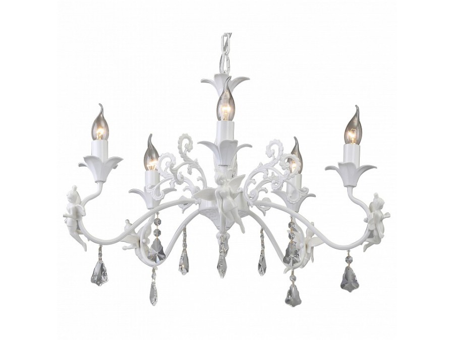 Подвесная люстра Arte Lamp Angelina A5349LM-5WH