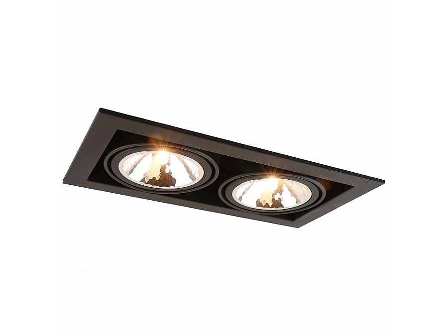 Встраиваемый светильник Arte Lamp Cardani A5949PL-2BK
