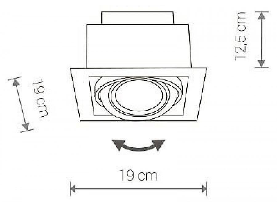 Встраиваемый светильник Nowodvorski Downlight 9573