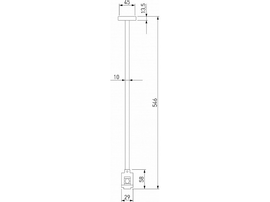 Основание на штанге Elektrostandard Esthetic Magnetic a065443