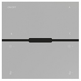 Панель универсальная клавишная накладная ST-Luce SKYLINE 220 ST015.400.97