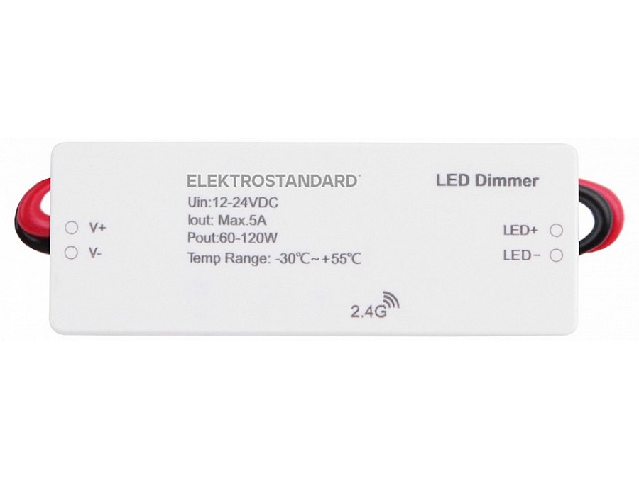 Контроллер-диммер Elektrostandard Аксессуары для светодиодных лент 12/24V 95006/00