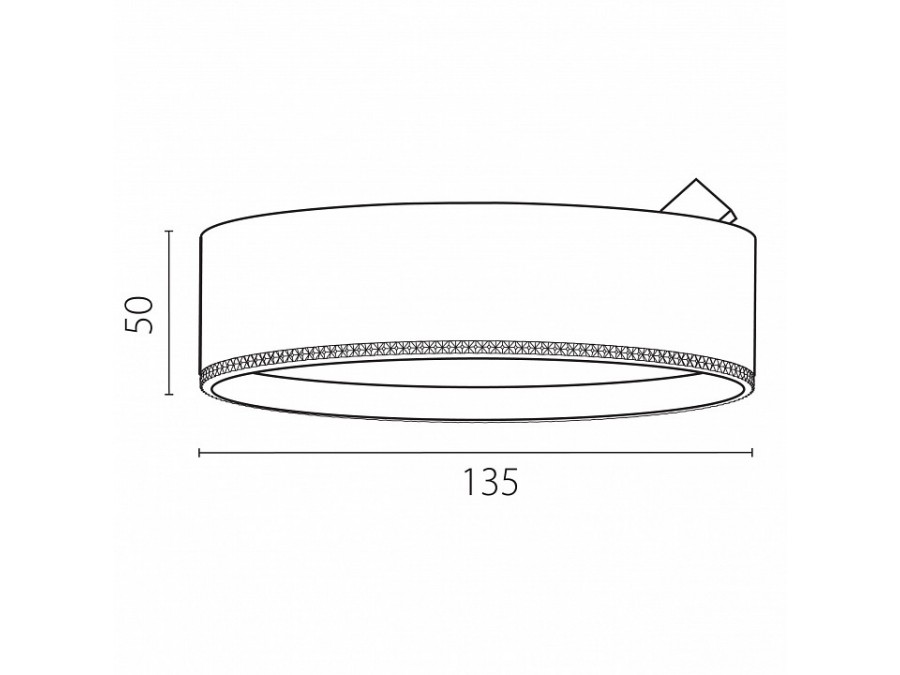 Плафон металлический Lightstar Alta Pro 215746