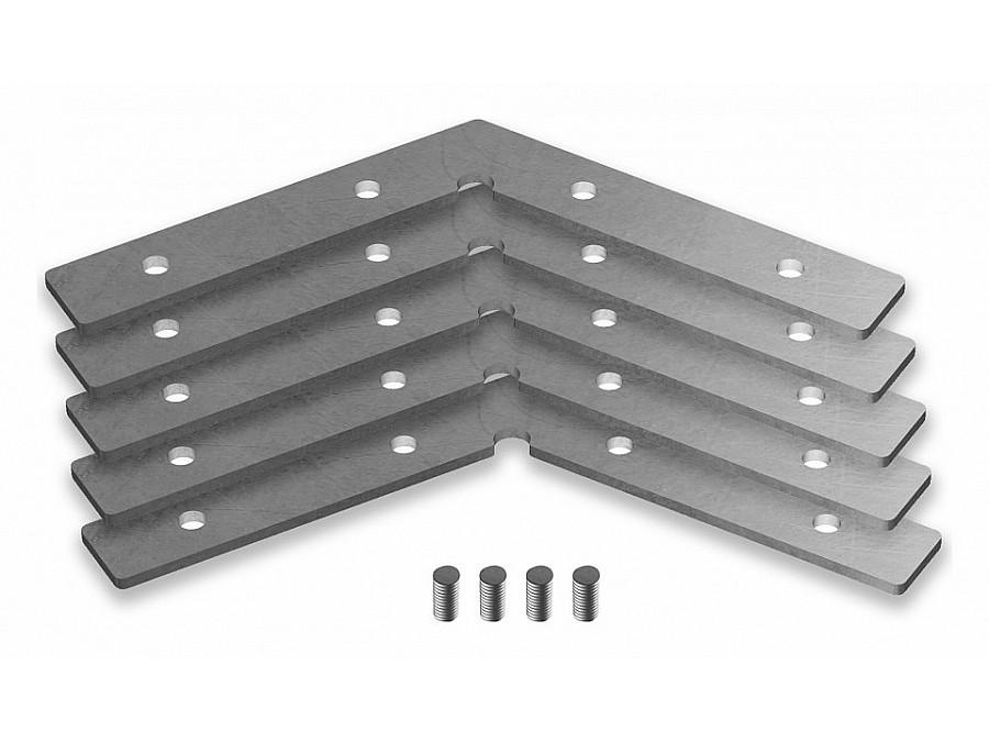 Соединитель профилей угловой Ambrella Light Profile System GP GP8053