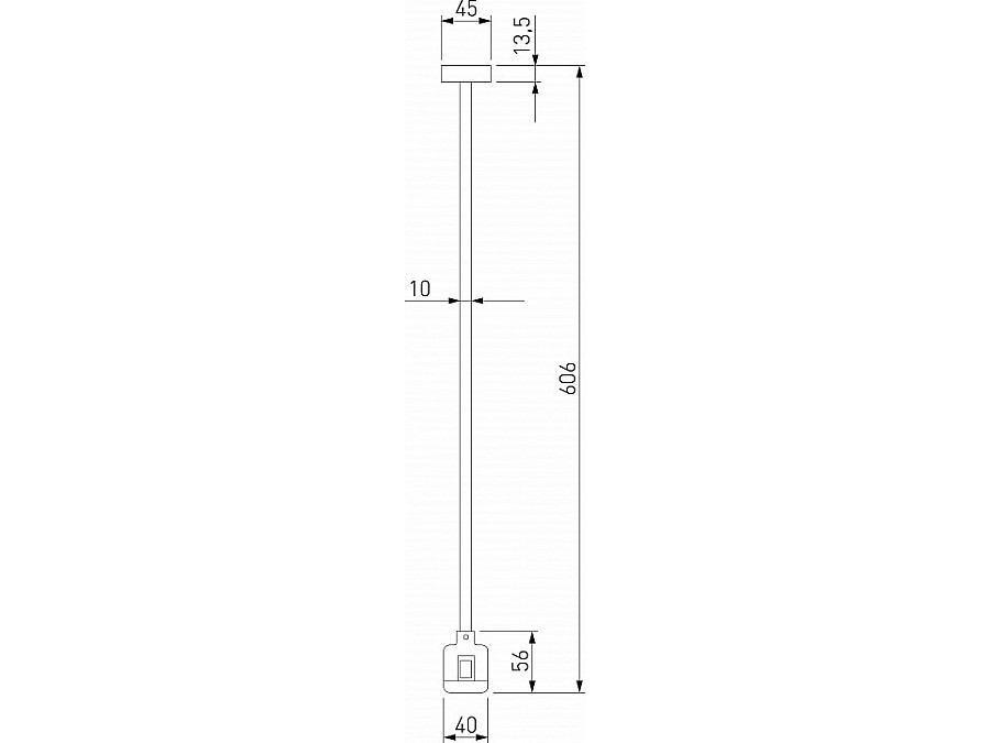Основание на штанге Elektrostandard Esthetic Magnetic a065449