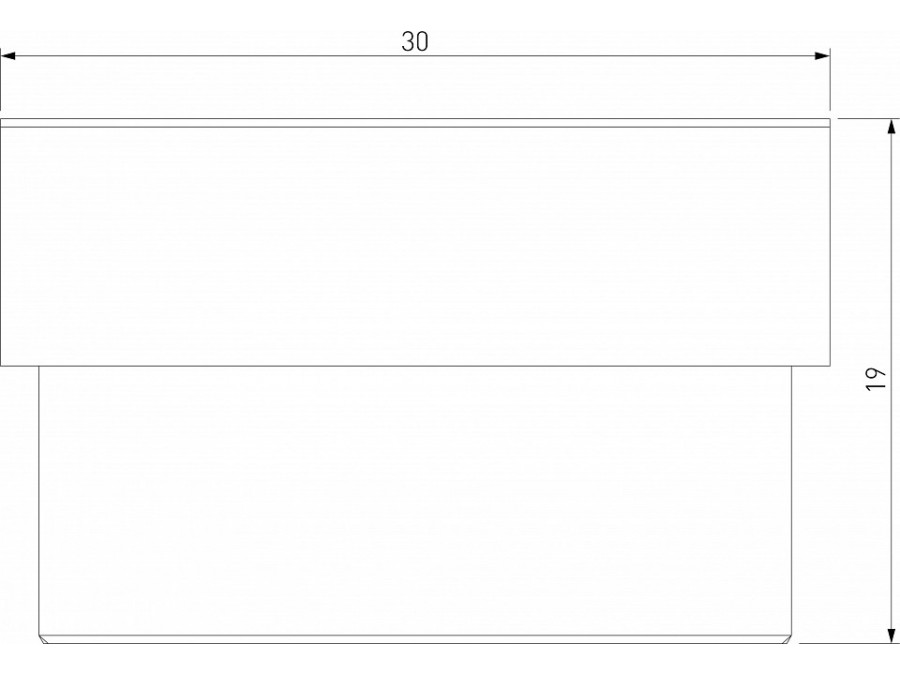 Заглушка для модуля Elektrostandard Module System a066191