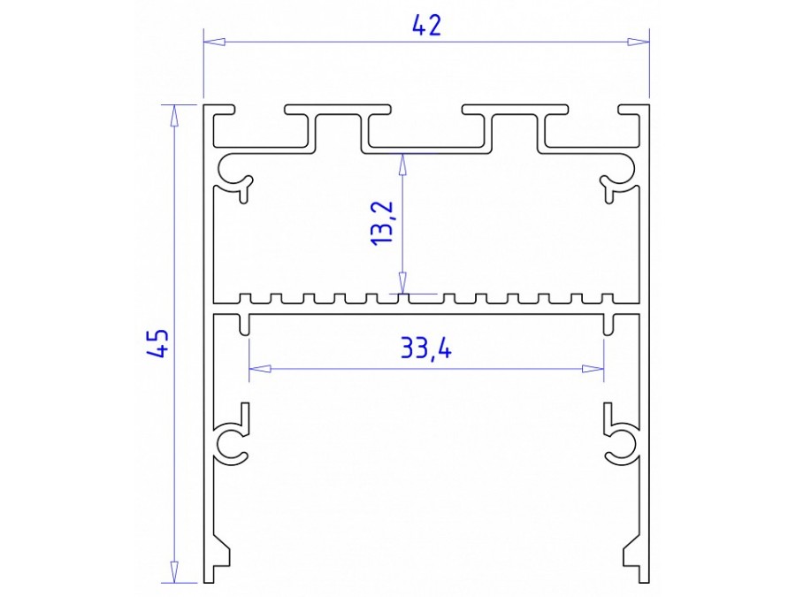 Короб накладной Ambrella Light Profile System GP GP3050AL
