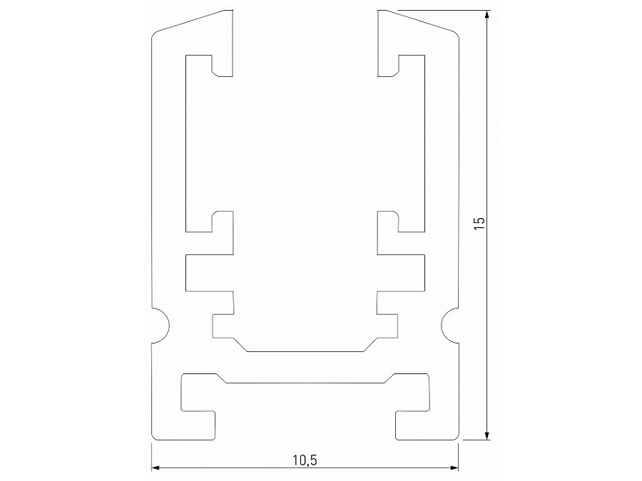 Трек накладной Elektrostandard Mini Magnetic a065631