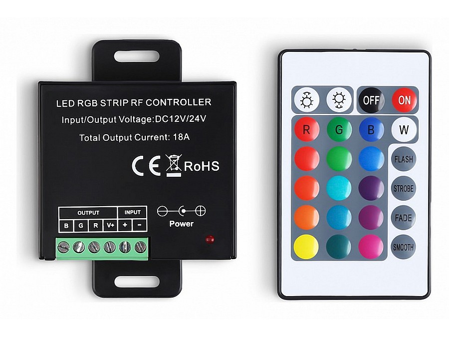 Контроллер-регулятор цвета RGB с пультом ДУ Ambrella Light GS GS11301