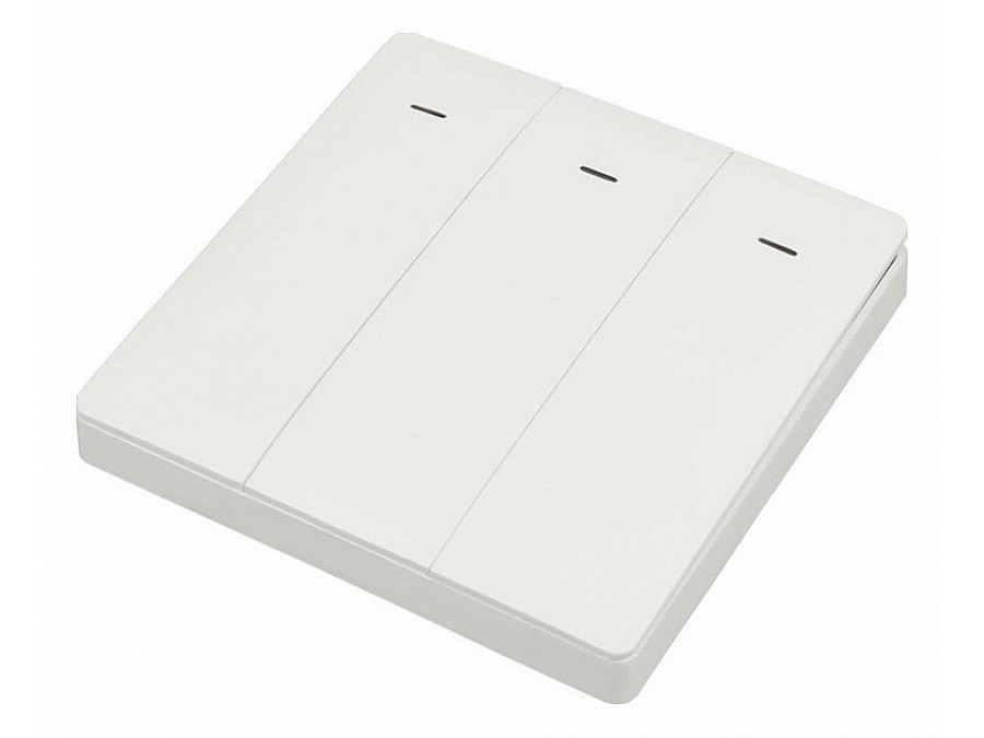 Выключатель беспроводной трехклавишный Aployt Magnetic track 220 APL.0190.00.03