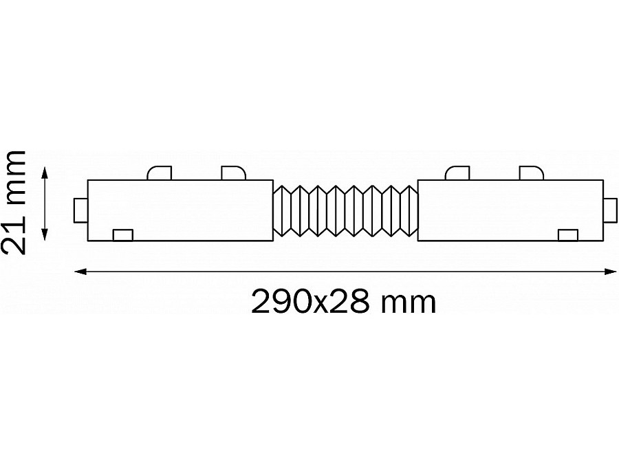 Соединитель гибкий для треков Lightstar Barra 505157