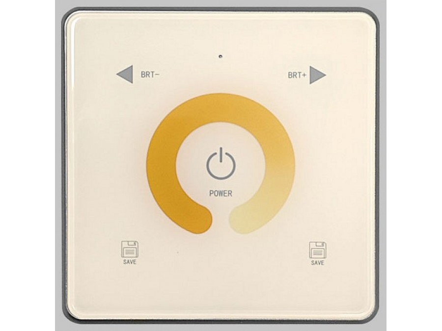 Панель-регулятора ЦТ сенсорная встраиваемая Imex Smart Line IL.0050.7001-BG