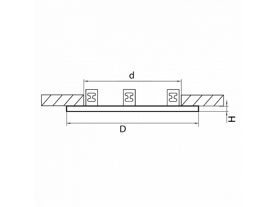 Рамка на 3 светильника Lightstar Intero 16 217637