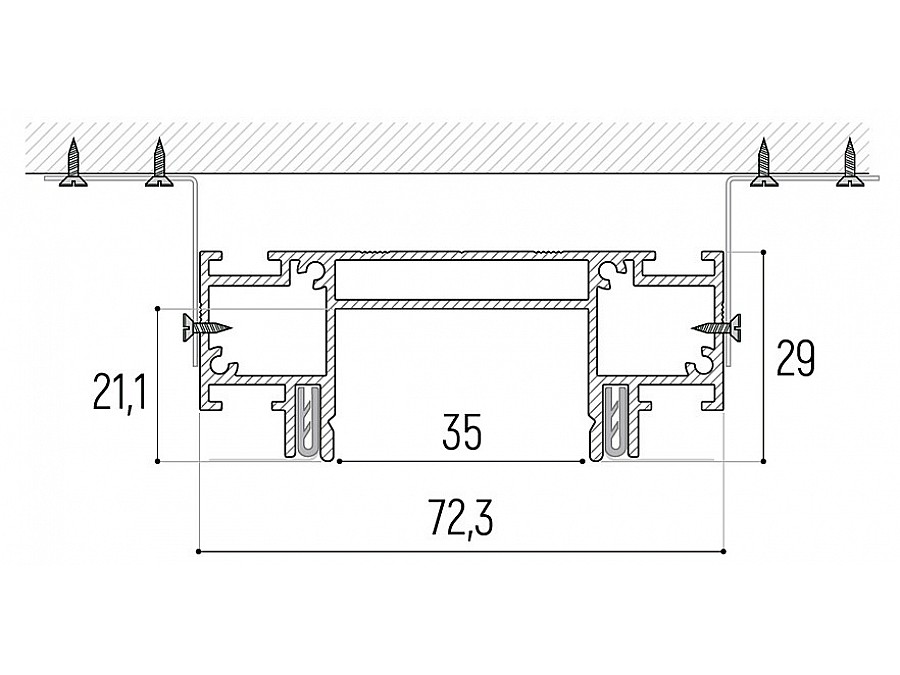 Профиль-держатель Novotech  135192