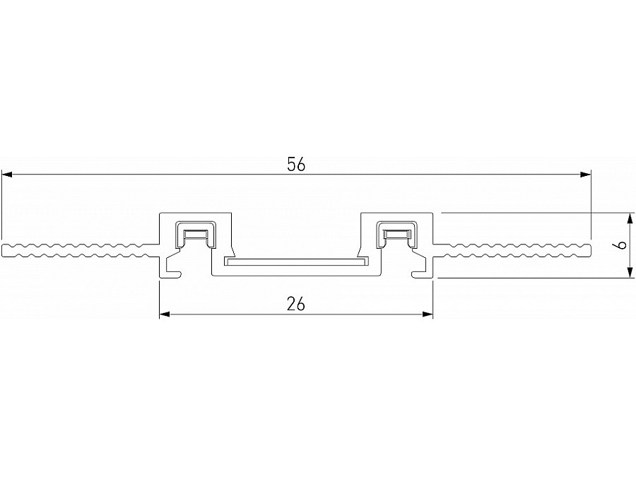 Трек встраиваемый Elektrostandard Flat Magnetic a063727