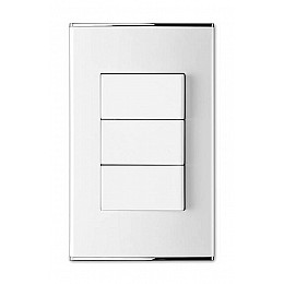 Выключатель двухклавишный Imex Parthenon White WRC 4423