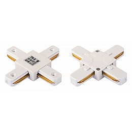 Соединитель X-образный для треков Imex Tr TR-X WH