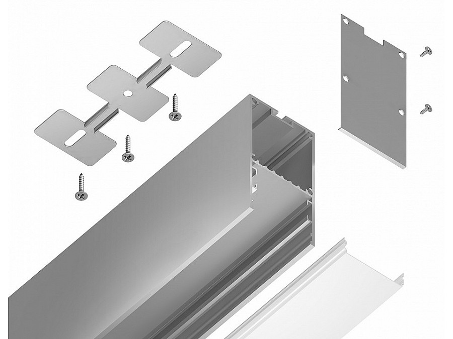 Короб накладной Ambrella Light Profile System GP GP3000AL