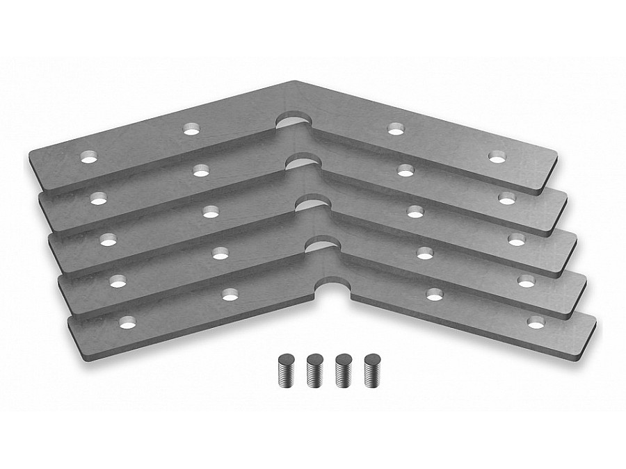 Соединитель профилей угловой Ambrella Light Profile System GP GP8054