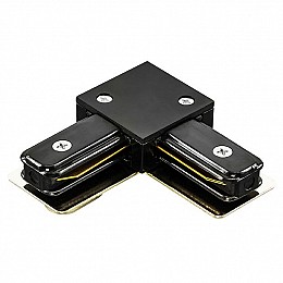 Соединитель с токопроводом угловой L-образный для треков Lightstar Barra 502127