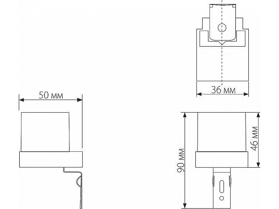 Датчик освещенности Elektrostandard SNS L 06 a026126